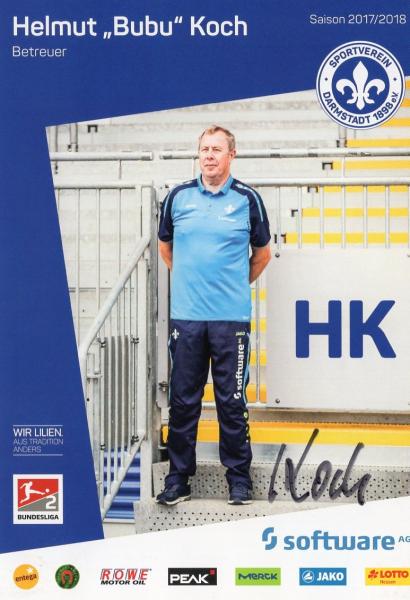 Koch, Helmut - SV Darmstadt 98 (2017/18)