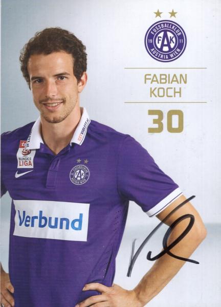 Koch, Fabian - Austria Wien