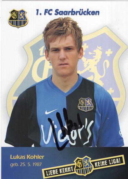 Kohler, Lukas - 1.FC Saarbrücken (2007/08)