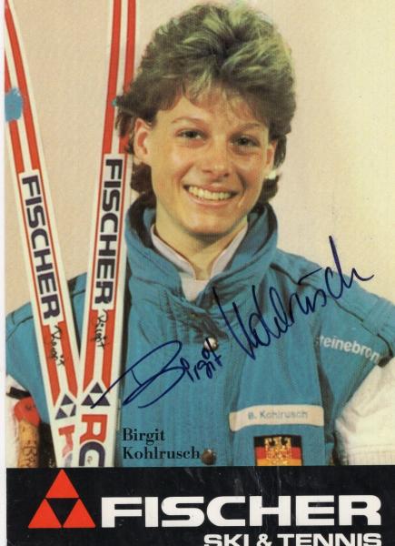 Kohlrusch, Birgit - Deutsche Meisterin 1986