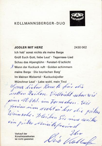 Kollmannsberger Duo