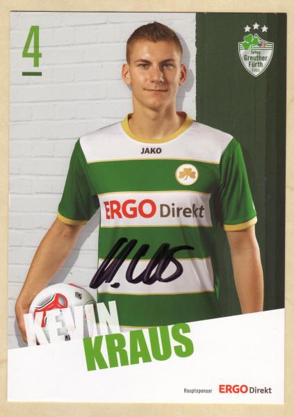 Kraus, Kevin - SpVgg Greuther Fürth (2012/13)