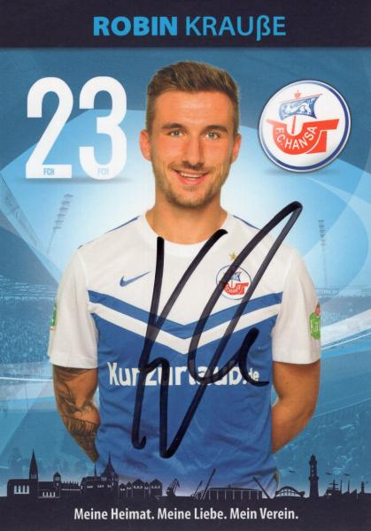 Krauße, Robin - Hansa Rostock (2014/15)