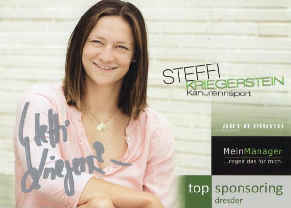 Kriegerstein, Steffi - Kanu