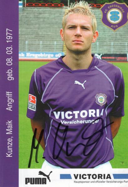 Kunze, Maik - Erzgebirge Aue (2003/04)