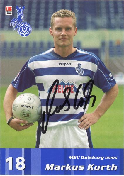 Kurth, Markus - MSV Duisburg (2005/06)