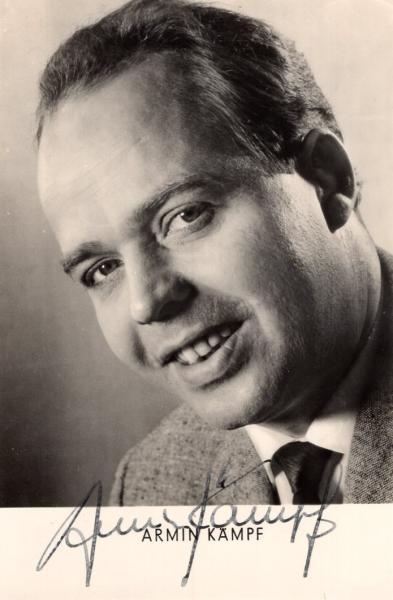 Kämpf (†), Armin - Schlagersänger