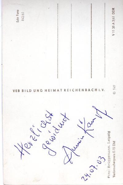 Kämpf (†), Armin - Schlagersänger