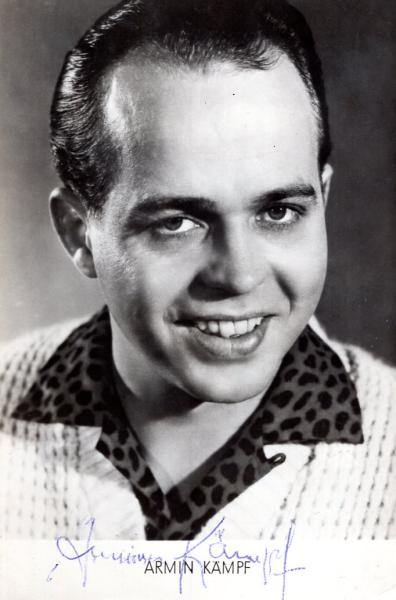 Kämpf (†), Armin - Schlagersänger