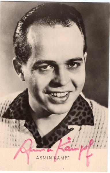 Kämpf (†), Armin - DDR Schlagersänger