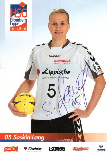 Lang, Saskia - HSG Blomberg-Lippe