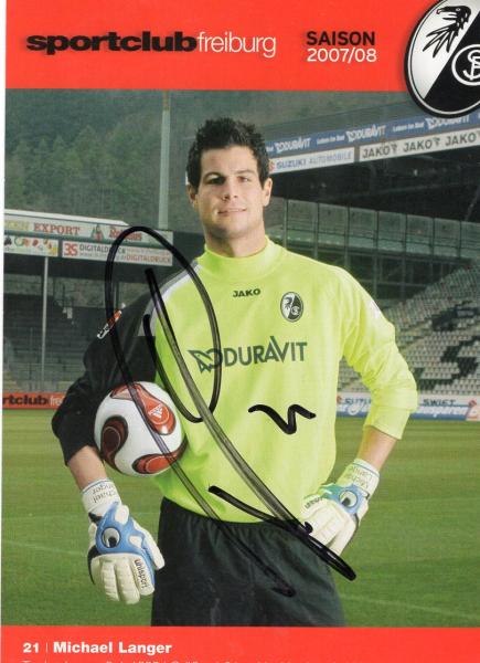 Langer, Michael - SC Freiburg (2007/08)