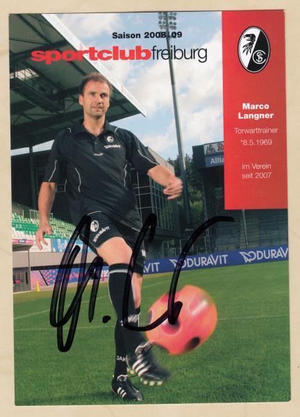 Langner, Marco - SC Freiburg (2008/09)