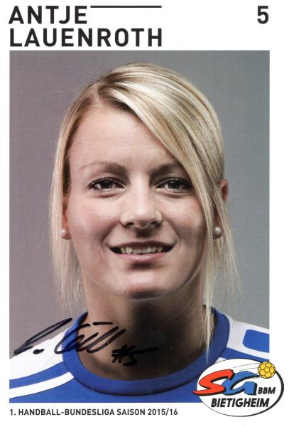 Lauenroth, Antje - SG Bietigheim (2015/16)
