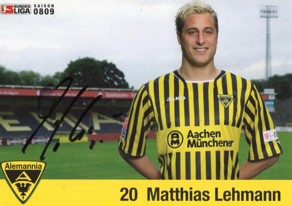 Lehmann, Matthias - Alemannia Aachen (2008/09)