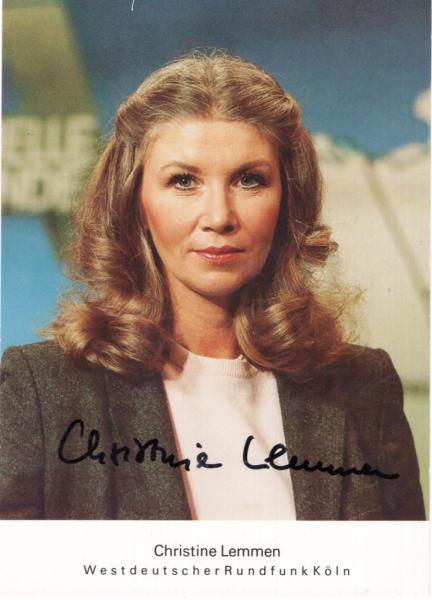Lemmen, Christine