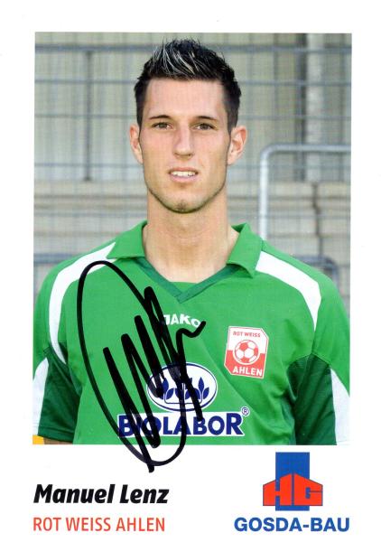 Lenz, Manuel - Rot-Weiss Ahlen (2007/08)