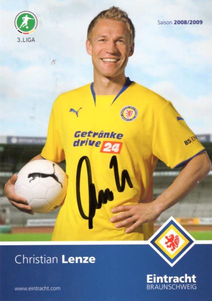 Lenze, Christian - Eintracht Braunschweig (2008/09)