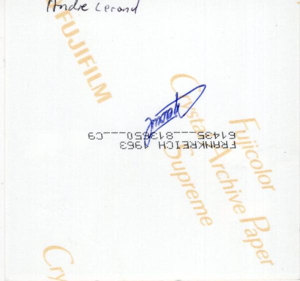 Lerond (†/F), Andre - WM Bronze 1958 mit Frankreich