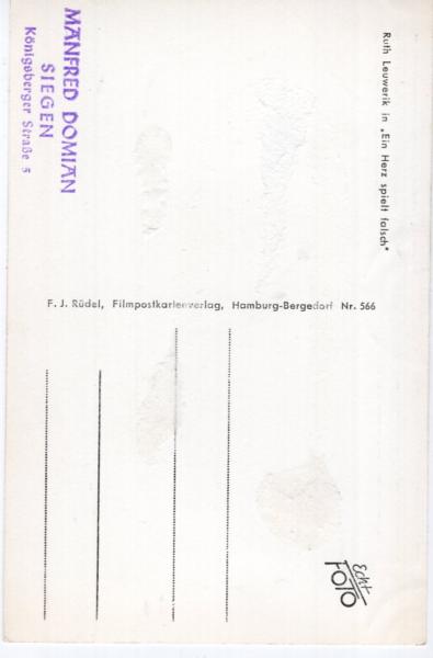 Leuwerik (†), Ruth