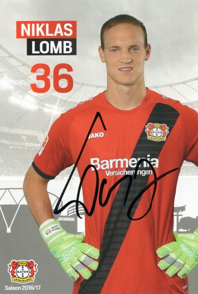Lomb, Niklas - Bayer Leverkusen (2017/18)