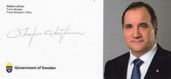 Löfven, Stefan - ehem. Ministerpräsident von Schweden