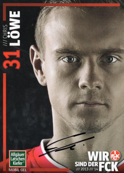 Löwe, Chris - 1.FC Kaiserslautern (2013/14)