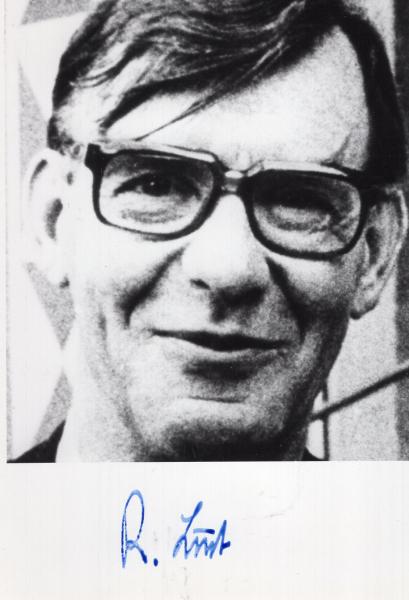 Lüst (†), Reimar - Astrophysiker und Generaldirektor der ESA