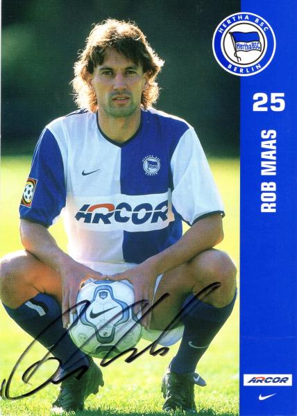Maas, Rob - Hertha BSC Berlin (2001/02)