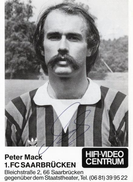 Mack, Peter - 1.FC Saarbrücken (1983/84)