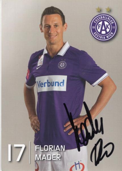 Mader, Florian - Austria Wien