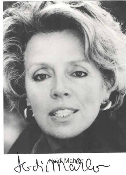 Mahler, Heidi