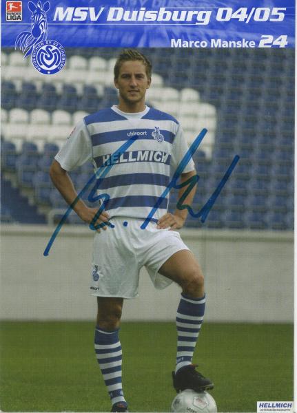 Manske, Marco - MSV Duisburg (2004/05)