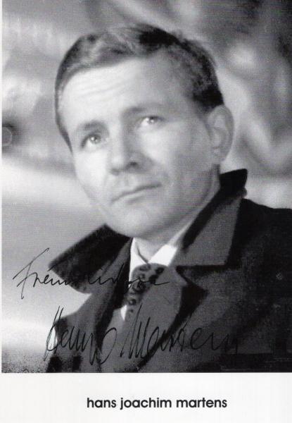 Martens (†), Hans Joachim