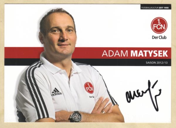 Matysek, Adam - 1.FC Nürnberg (2012/13)