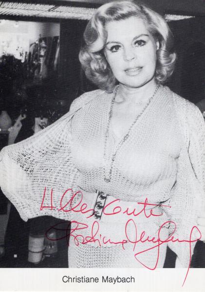 Maybach (†), Christiane