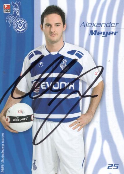 Meyer, Alexander - MSV Duisburg (2008/09)