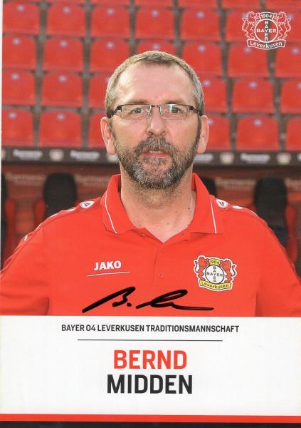 Midden, Bernd - Bayer Leverkusen (Traditionsmannschaft)