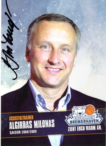 Milonas, Algirdas - Eisbären Bremerhaven (2008/09)