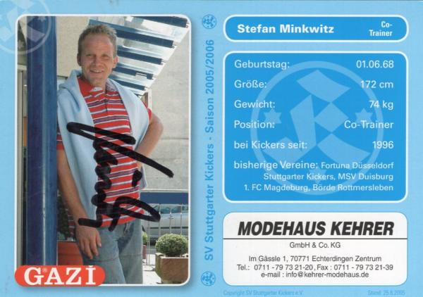 Minkwitz, Stefan - Stuttgarter Kickers (2005/06)