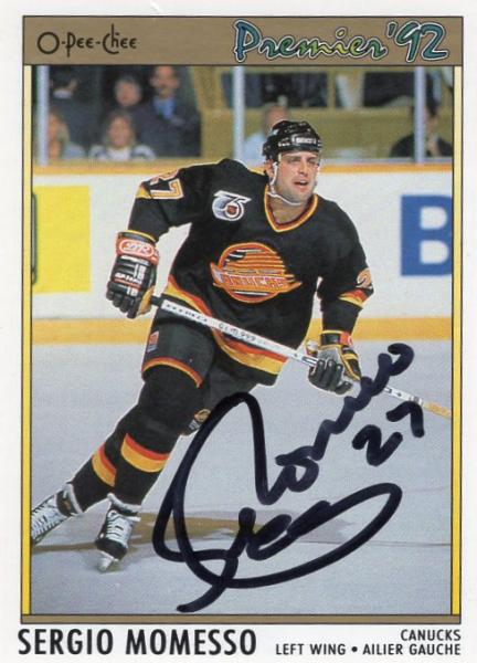 Momesso, Sergio - Canucks