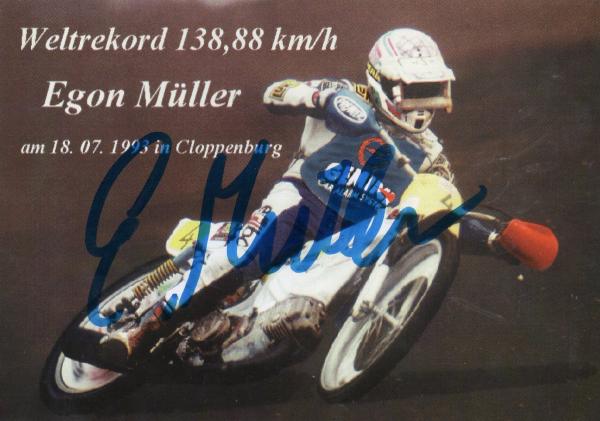 Müller, Egon - Speedway