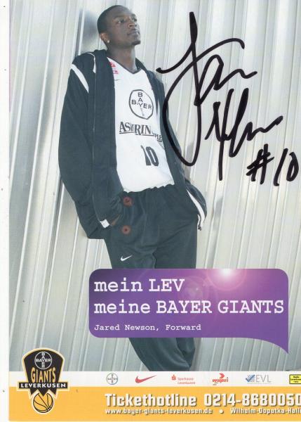 Newson, Jared - Bayer Giants Leverkusen