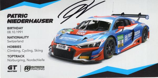 Niederhauser (SWZ), Patric - Audi