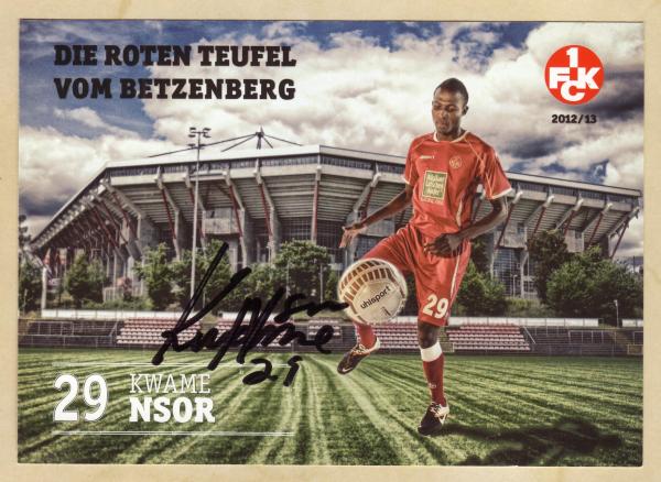 Nsor, Kwame - 1.FC Kaiserslautern (2012/13)