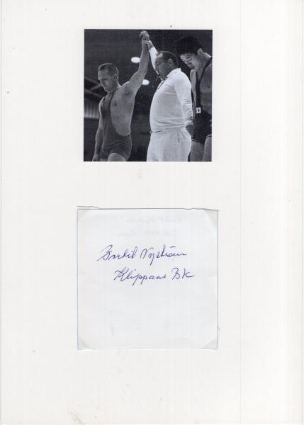 Nyström (S), Bertil - Olympia Bronze 1964