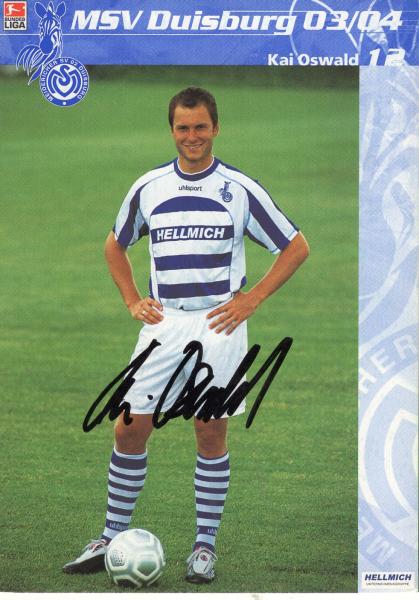 Oswald, Kai - MSV Duisburg (2003/04)