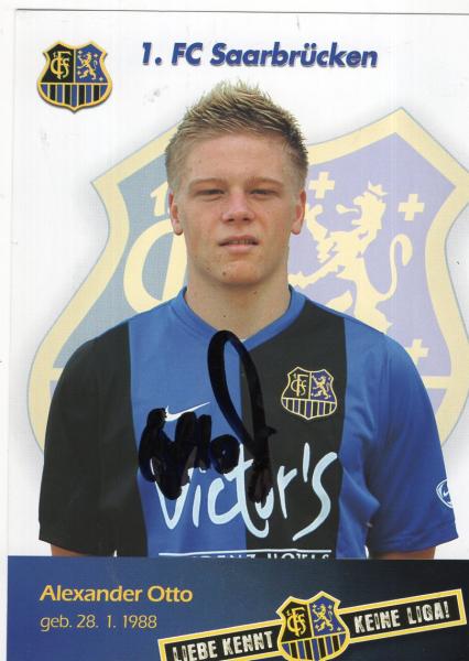 Otto, Alexander - 1.FC Saarbrücken (2007/08)