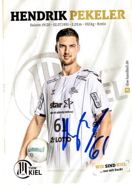Pekeler, Hendrik - THW Kiel (2019/20)