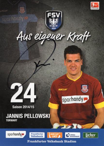 Pellowski, Jannis - FSV Frankfurt (2014/15)